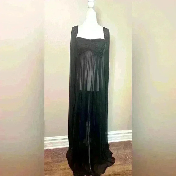 Dresses & Skirts - NWOT Brand new, black sheer dress